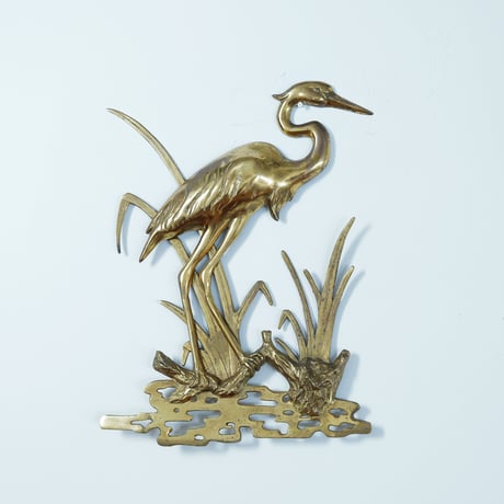 70s Flamingo wall sculpture
