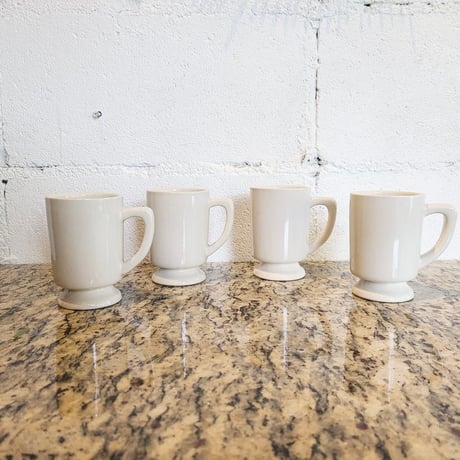 70s Heavy diner mug　set