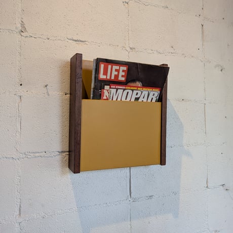70s Wall book stand