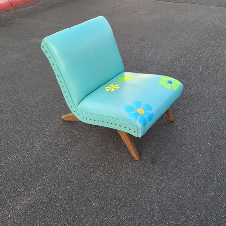 40s Sky blue chair