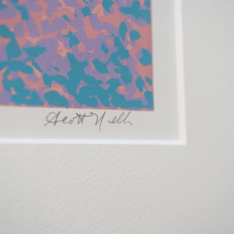 70-80s "Emerald Waters I&II" silkscreen