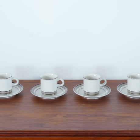 70s Coffee cup set