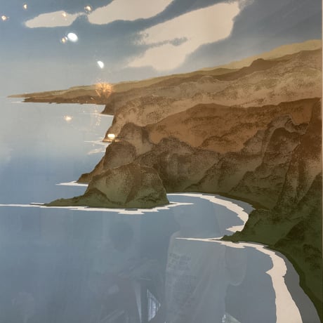 Coast line  80s Landscape art