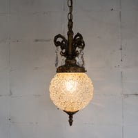 70s Crystal lamp