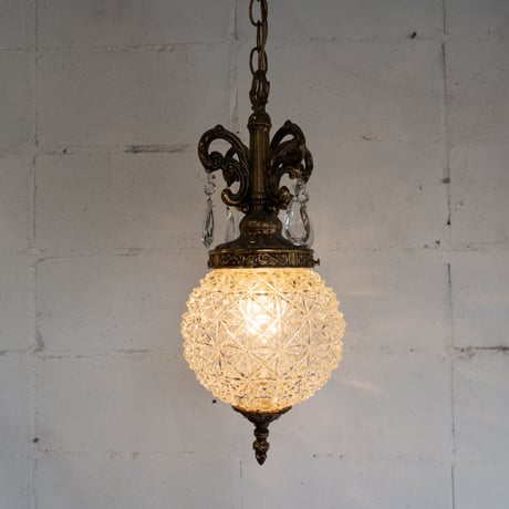 70s Crystal lamp