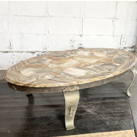 70s Mexican stone table
