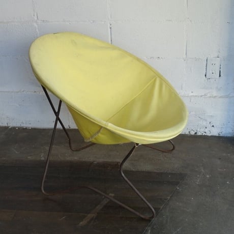 vintage ビーチチェア Lawn Chair USA /ローンチェア｜ハイバックビーチチェア / High Back