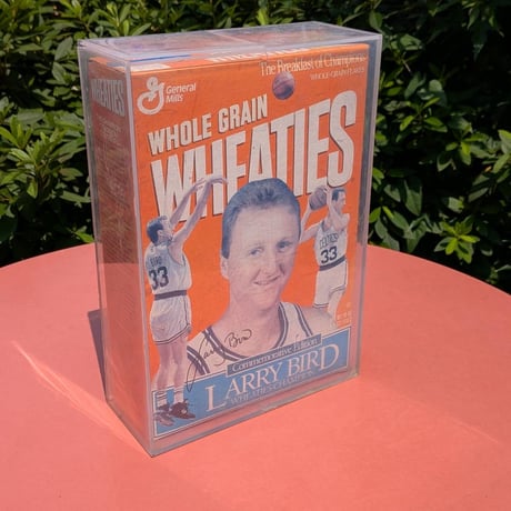Larry Bird Whole Grain Wheaties Cereal Box