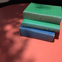 3 old books set