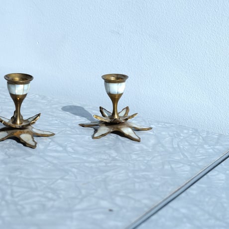 70s Candle stand set