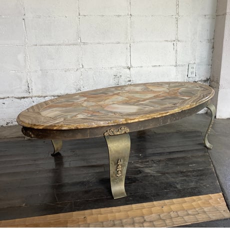 70s Mexican stone table