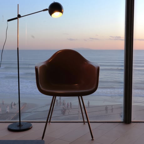 50s   Robert Sonneman   Crome Floor lamp