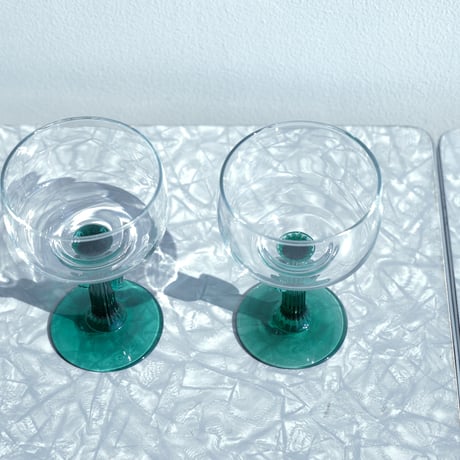 Mexican cactus glass set