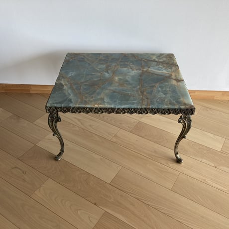 70s Mexican stone low table