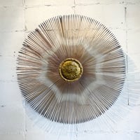 70s Casa Devall Brass wall Art