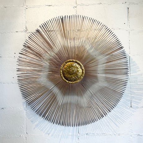 70s Casa Devall Brass wall Art