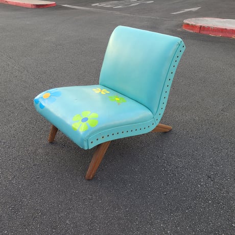 40s Sky blue chair