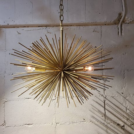 60s Sunburst Sputnik lamp