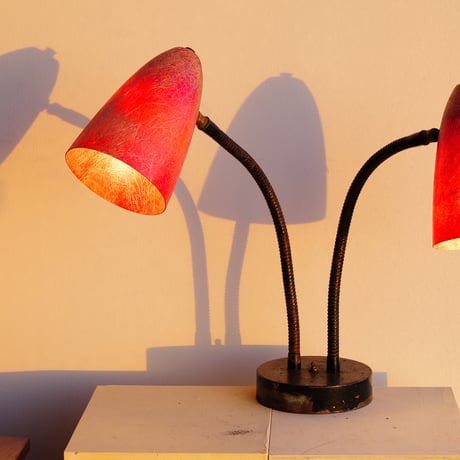 50sRed Fiber glass lamp  2