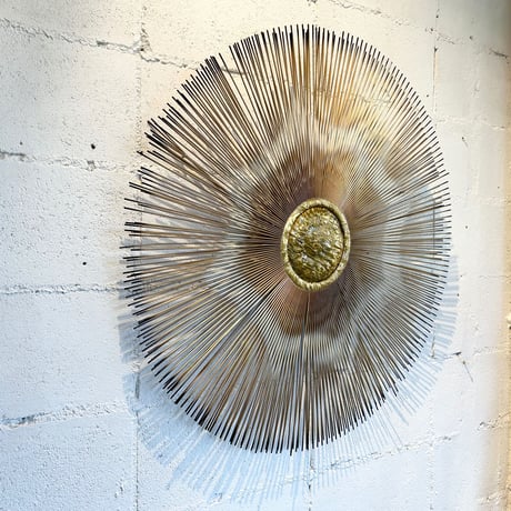 70s Casa Devall Brass wall Art
