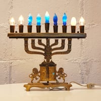 80ｓJewish menorah