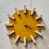 70s Sunburst Clock