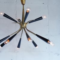 50s Germany sputnik lamp  Black