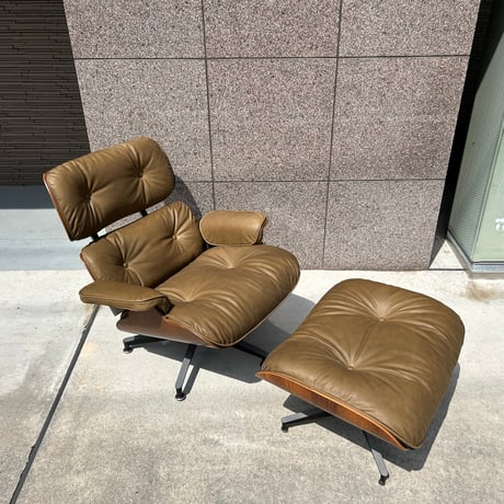 70s Eames chair & ottoman