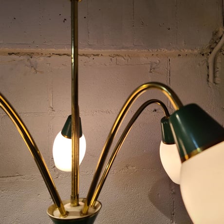 50s Germany sputnik lamp