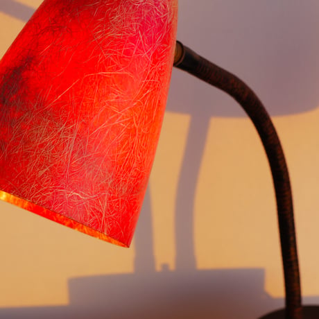 50sRed Fiber glass lamp  2