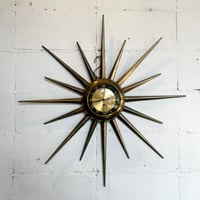 50s Sunburst clock
