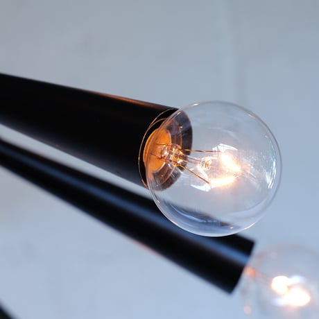 50s Germany sputnik lamp  Black