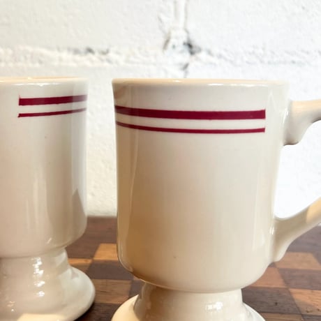 70s Raspberry pink mug