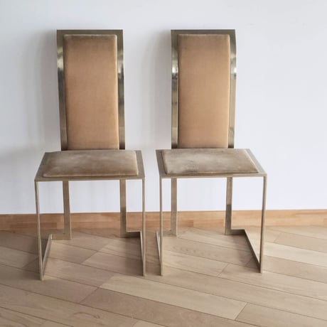 70s Hollywood  regency Dining chair
