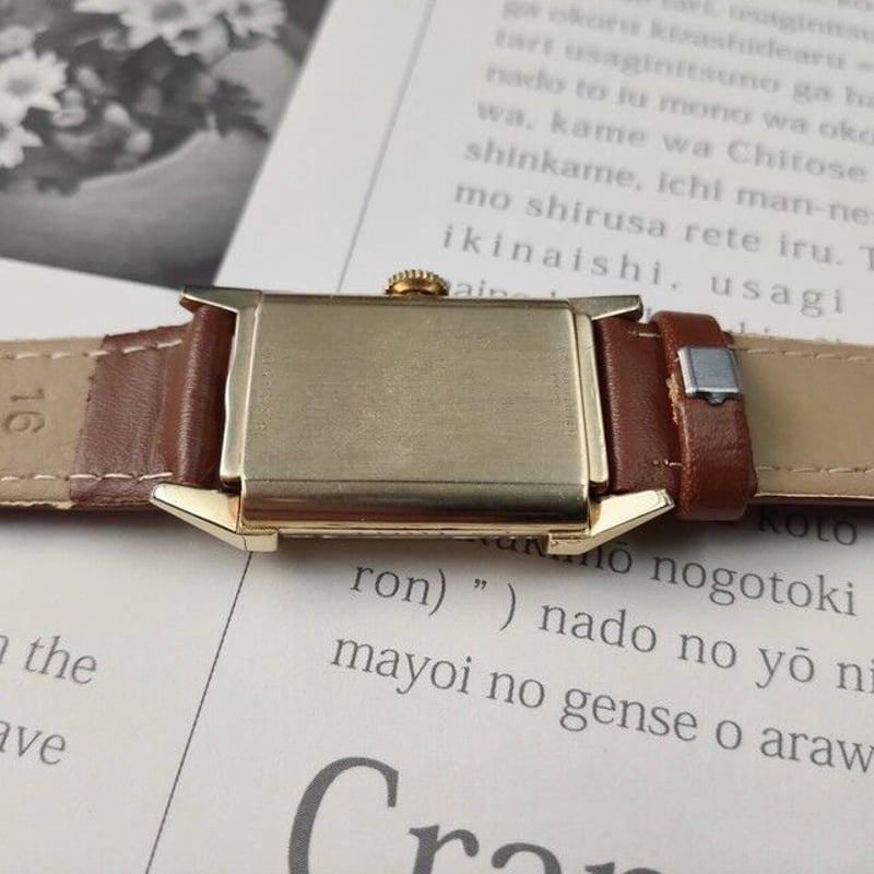 ブローバ BULOVA 新品仕上げ 手巻き腕時計/ 10K ゴールド ユニセックス 