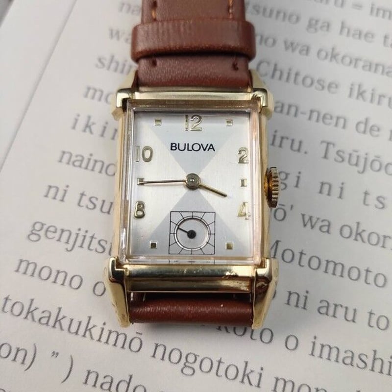 ブローバ BULOVA 新品仕上げ 手巻き腕時計/ 10K ゴールド ユニセックス