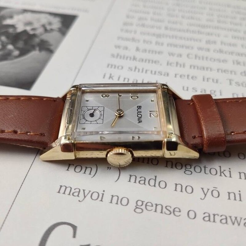 ブローバ BULOVA 新品仕上げ 手巻き腕時計/ 10K ゴールド ユニセックス 