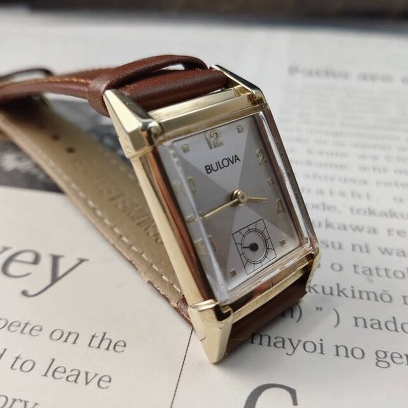 ブローバ BULOVA 新品仕上げ 手巻き腕時計/ 10K ゴールド ユニセックス 