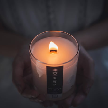 #Divina PALO SANTO CANDLE パロサントのキャンドル