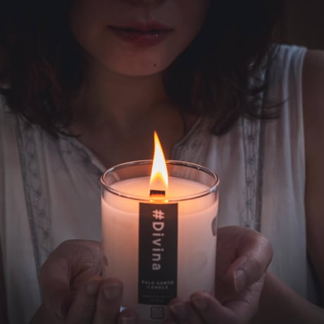 #Divina PALO SANTO CANDLE パロサントのキャンドル