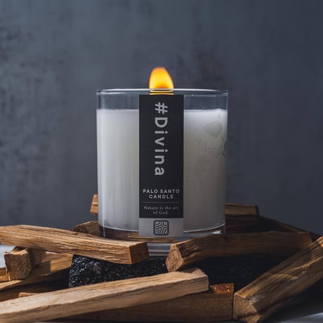 #Divina PALO SANTO CANDLE パロサントのキャンドル