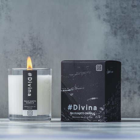 #Divina PALO SANTO CANDLE パロサントのキャンドル