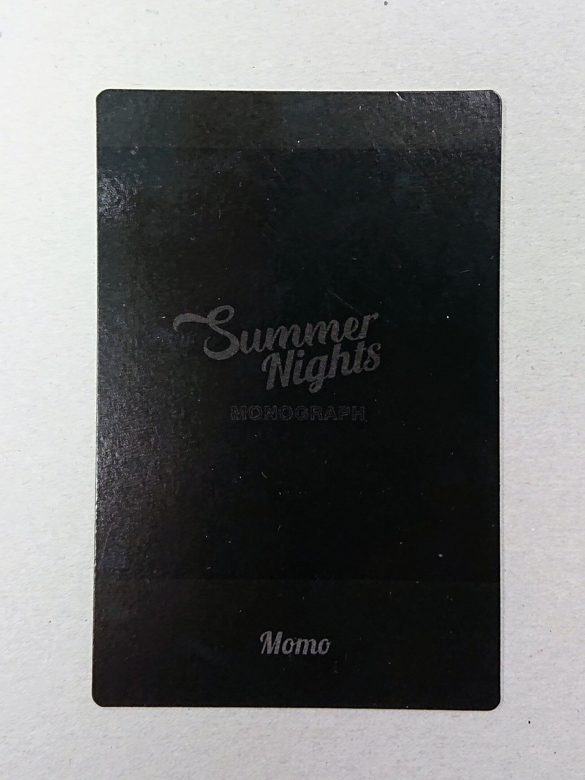 傷み有り】TWICE 『Summer Nights』MONOGRAPH トレカ ◇ モモ |...