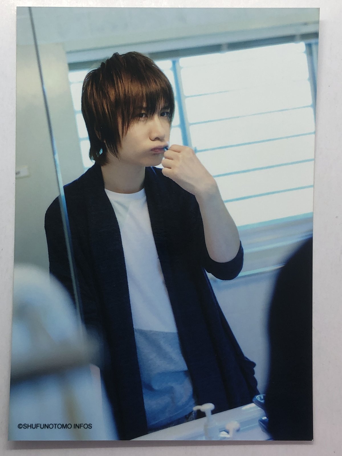 前野智昭 「1stフォトブック one A.M」ローチケHMV特典ブロマイド | K