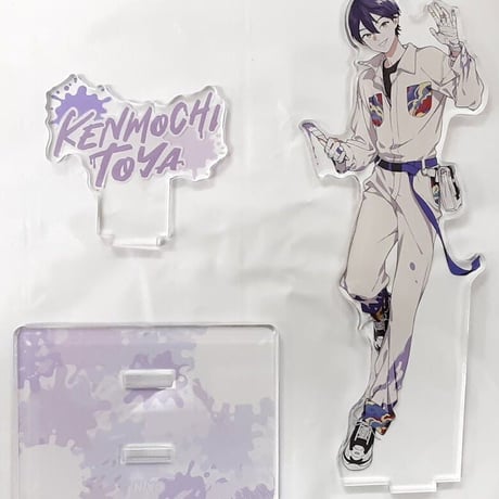 にじさんじ 剣持刀也 SHIBUYA TSUTAYA 缶バッジ アクリルスタンド にじさんじ×渋谷 TSUTAYA コラボ記念 アクリルスタンド 剣持刀也