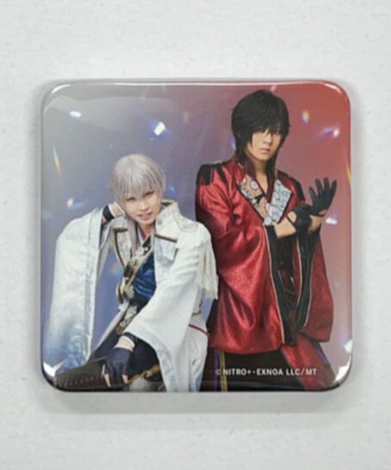 刀ミュ 鶴丸国永 大倶利伽羅 双騎出陣 缶バッジ（ライブver.2） 2