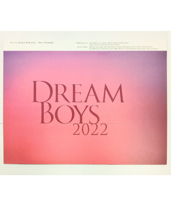 DREAM BOYS 2022 パンフレット | K-BOOKS K-POP館 アイドル館