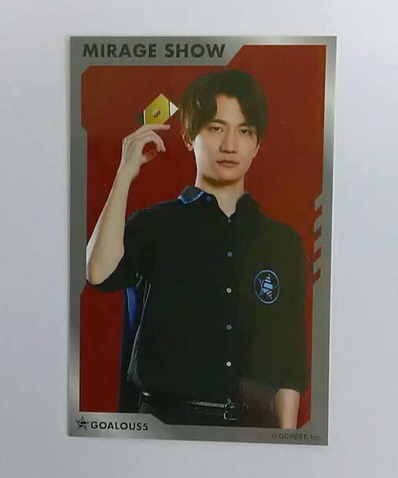 GOALOUS5 ブルー熊谷健太郎ポストカード