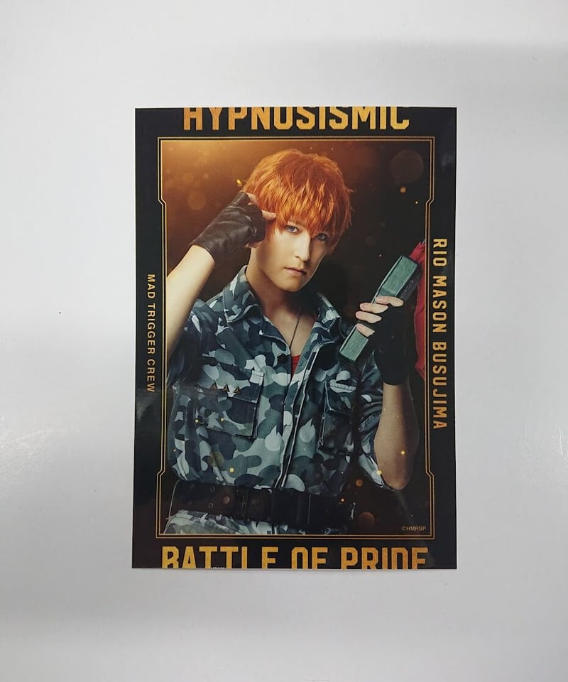 ヒプステ BoP2023 ランダムブロマイド 毒島メイソン理鶯 バーンズ勇気