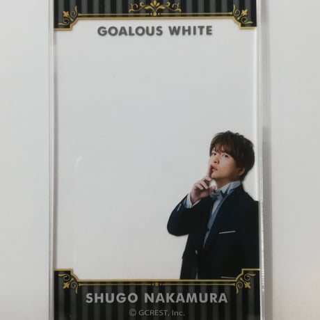 仲村宗悟　アクリルブロック SHUGO NAKAMURA 4th LIVE TOUR ～Leisure Line～ Blu-ray」店舗